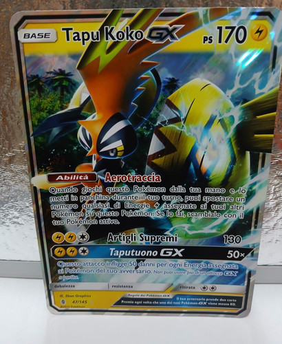Pokemon tapu koko 145 - tapu, gx