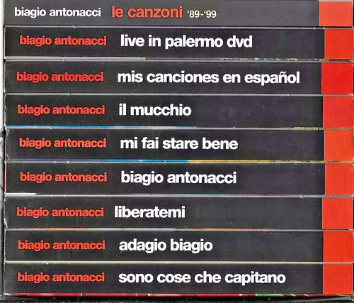 Biagio antonacci cofanetto - biagio,