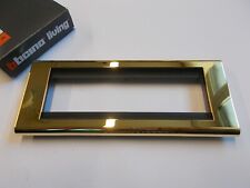BTICINO LIVING  CLASSIC 4716OR PLACCA 6POSTI ORO LUCIDO
