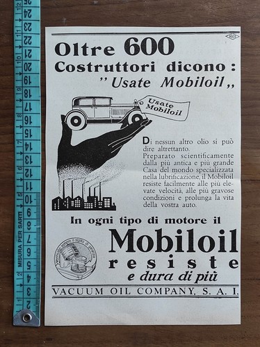 Antica pubblicità 1932