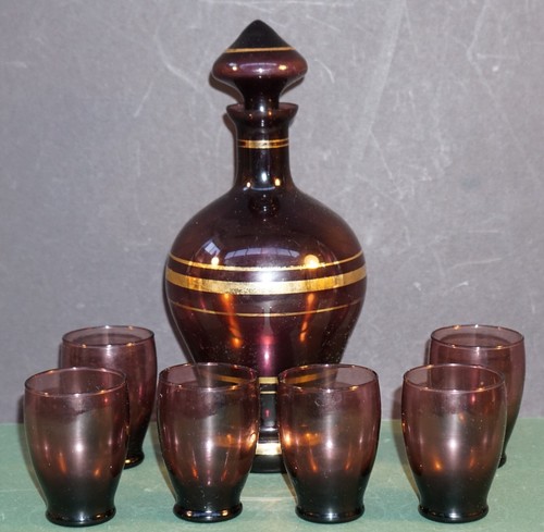 Servizio liquore cristallo - servizio,