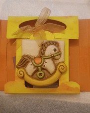 THUN POSTCARD - ROCKING HORSE