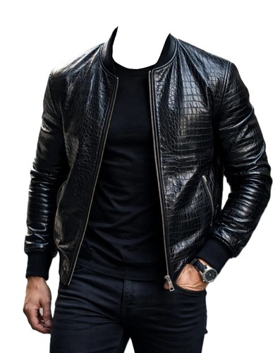Giubbotto bomber uomo nero - giubbotto,