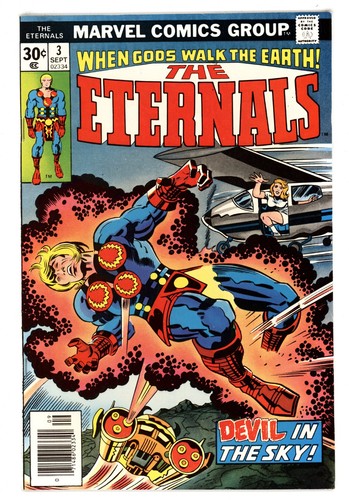 Copertina jack kirby - kirby, eternals
