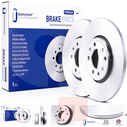 Japanparts front brake disc - front,