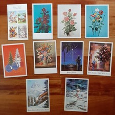 8 Cartoline artistiche e
