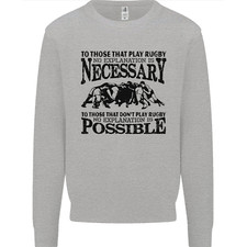 Rugby No Explanation Is