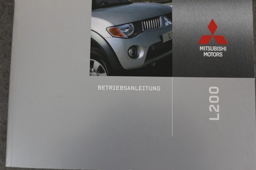 Mitsubishi l200 manuale - mitsubishi,