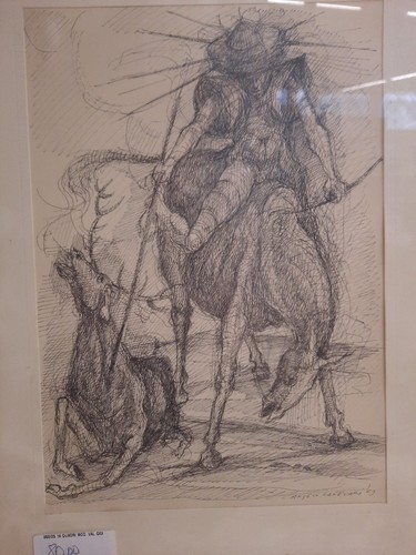 Disegno china angelo - di,