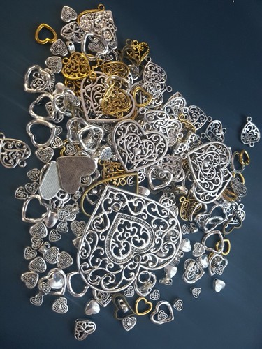 200 charms misto cuore - 200, gr