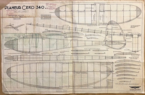 Planeur ceko 340 disegno - ceko,