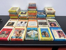 Vintage Lettore Stereo 8 Inno-Hit, 8 track player + 2 casse e 33 Cassette varie