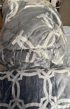Coperta con motivo geometrico