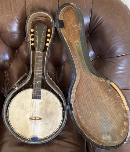 Old banjolin mandolin - mandolin, banjo