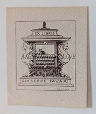 GIUSEPPE FAVARI - Ex Libris