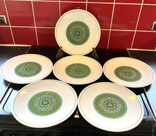 6 PIATTI VINTAGE 10" ANNI 70