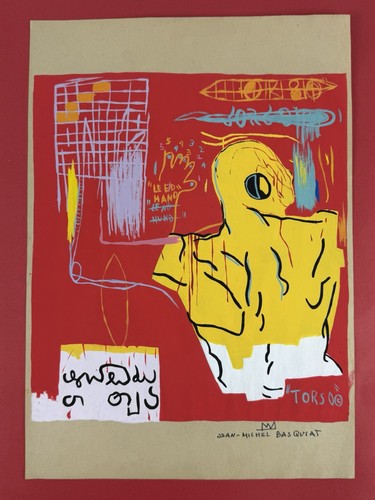 Jean michel basquiat disegno - basquiat,