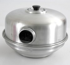 FORNETTO ALLUMINIO ESTENSE  FORNO VERSILIA CON OCCHIO 30 cm ORIGINALE AGNELLI 