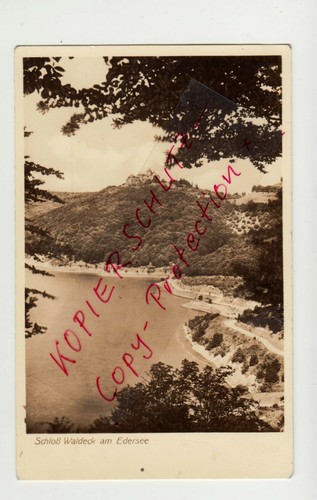 Castello waldeck con edersee - waldeck,