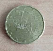 Moneta 20 CENTESIMI DI EURO CIPRO 2008 NAVE DI KYRENIA 20 Cents Cyprus Coin