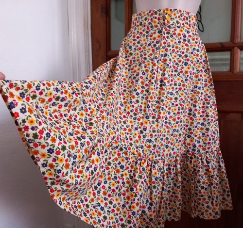 Gonna vintage anni - , ditsy