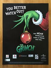 2000 The Grinch PS1 Dreamcast