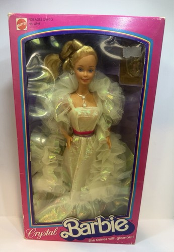 Barbie crystal doll - barbie, 1983