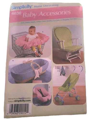 Simplicity 4636 seggiolino - simplicity,