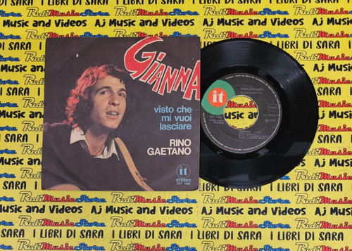 Rino gaetano gianna - lp, 7"