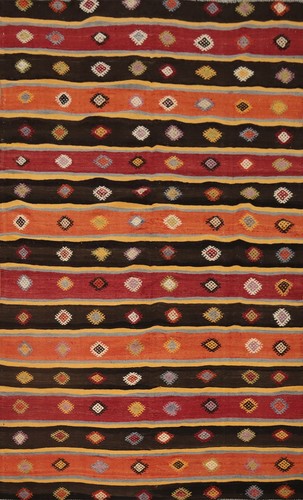 Tappeto kilim righe 6x9 - kilim,
