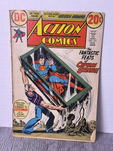 Vintage 1973 action comics - action,