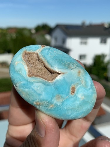 Pietra palma aragonite blu - palma,