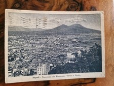 Cartolina Napoli Panorama dal Ristorante "Renzo e Lucia"  1949 MS802 *