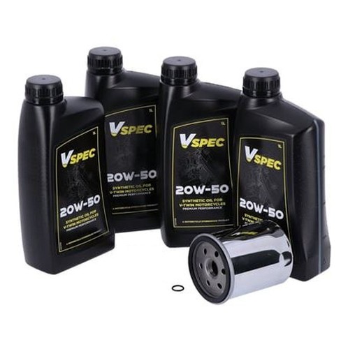 Kit cambio olio sintetico - olio, per