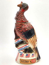 WILD TURKEY KENTUCKY BOURBON  DECANTER VUOTO CERAMICA DA COLLEZIONE
