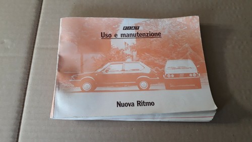 Fiat nuova ritmo libretto - ritmo, uso