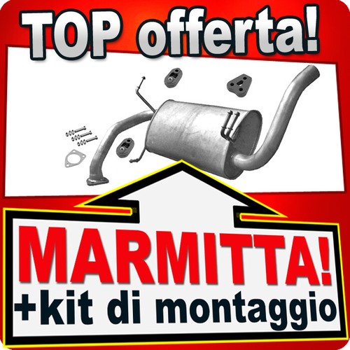 Silenziatore posteriore per - silenziatore,