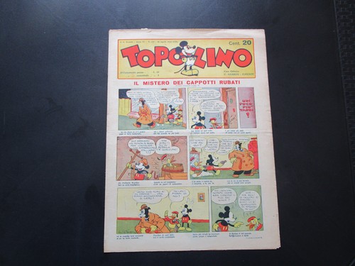 Topolino giornale originale - topolino,