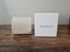 Autentico orologio Jaeger-LeCoultre Beigh scamosciato portaoggetti e scatola da viaggio OEM autentico 