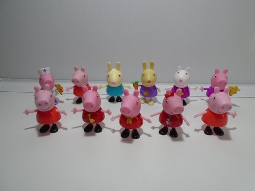 Set peppa pig family - peppa, and