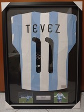 Carlos Tevez Signed Argentina