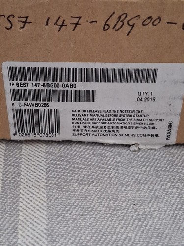 Siemens 6es7 147 6bg00 0ab0 - siemens, 147-6bg00-0ab0