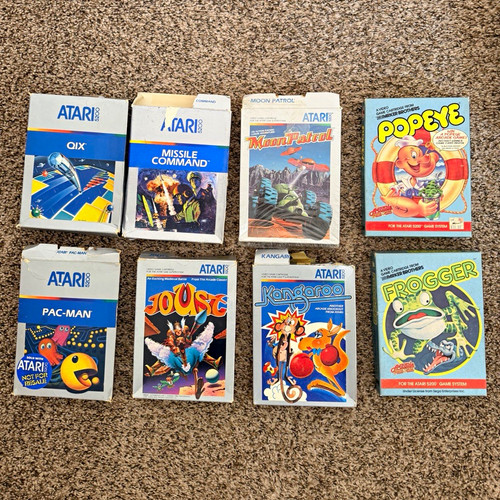 Lotto giochi atari 5200 con - 5200,