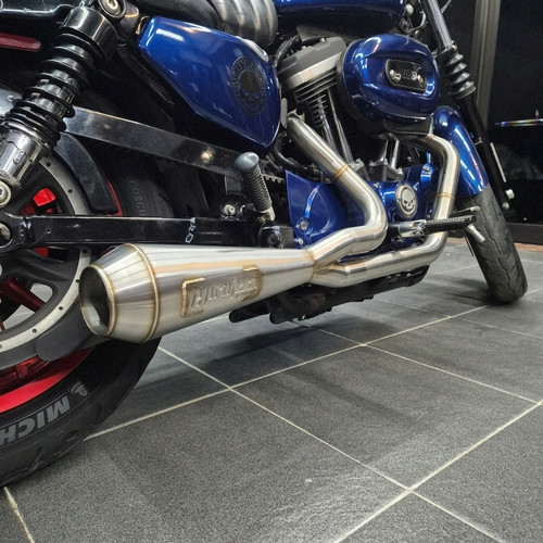 Scarico harley 1 per - scarico, 2