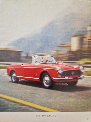 Fiat 1500 cabrio - , 1600