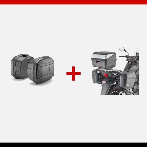 Kit givi trk35bbpack2 valigie - givi,