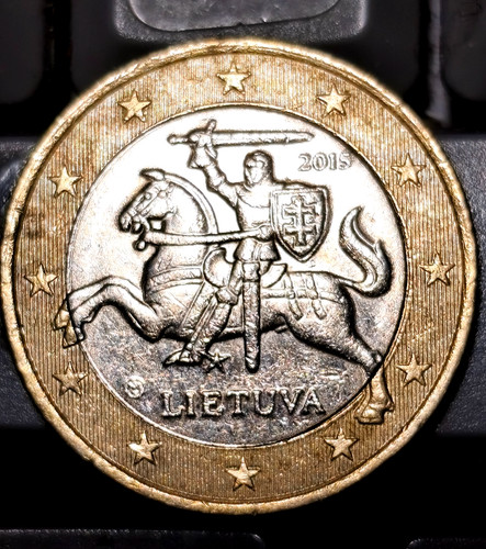 Moneta euro lituania - da, 1
