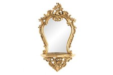 SPECCHIERA BAROCCO A MURO CON