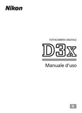 Per Nikon D3X Manuale