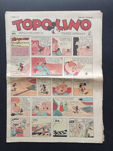 Giornalino topolino 1948 - giornalino,